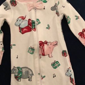 The Beaufort Bonnet Company TBBC Holiday Hippo PJs